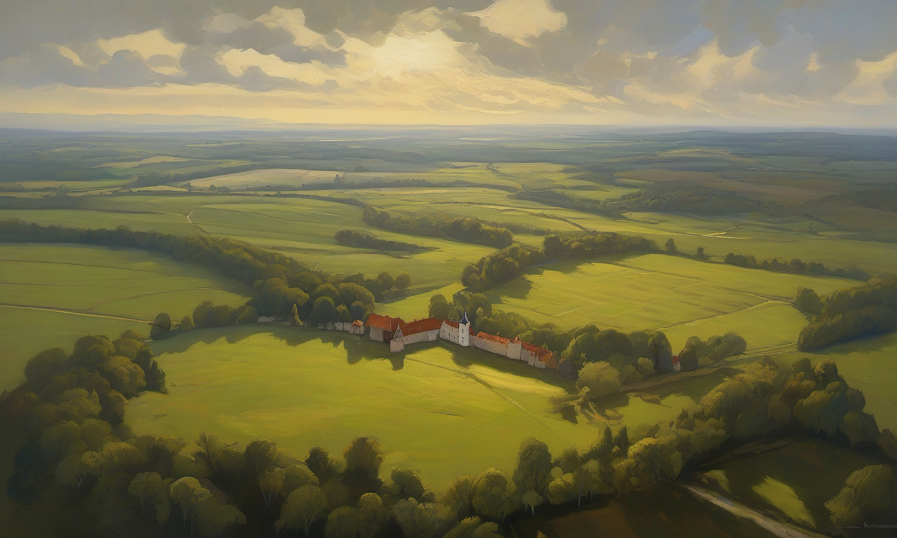 Bednárna pro zámecký pivovar – aerial
