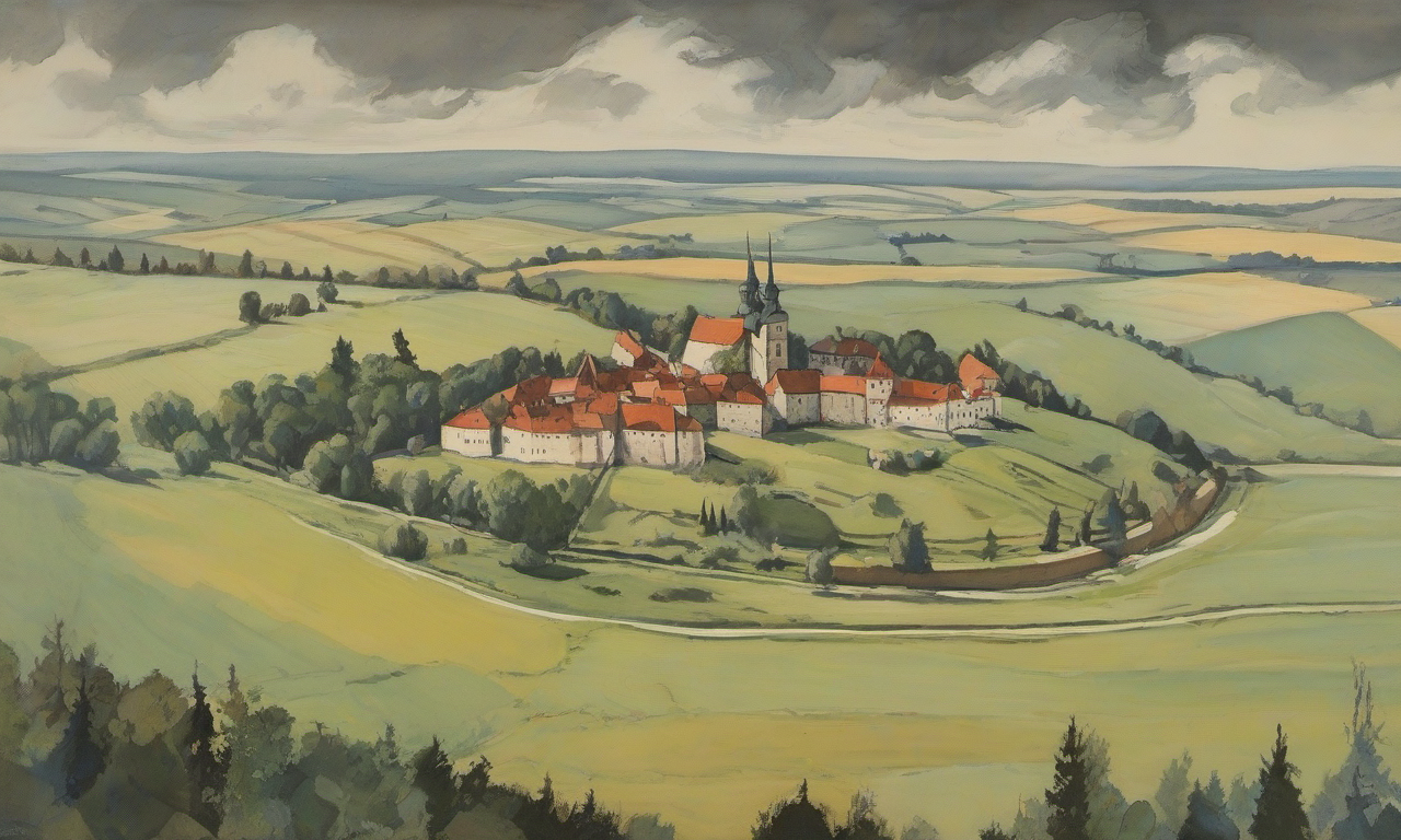 Akademie múzických umění v Praze – aerial