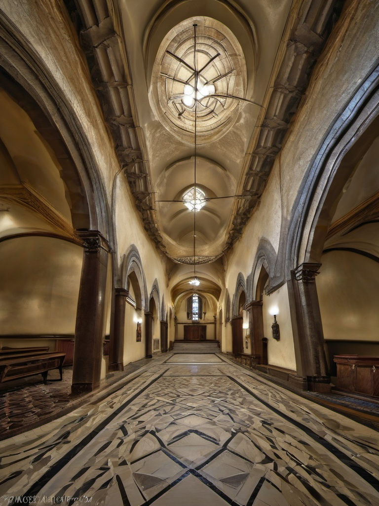 Benediktinský klášter Rajhrad – interior