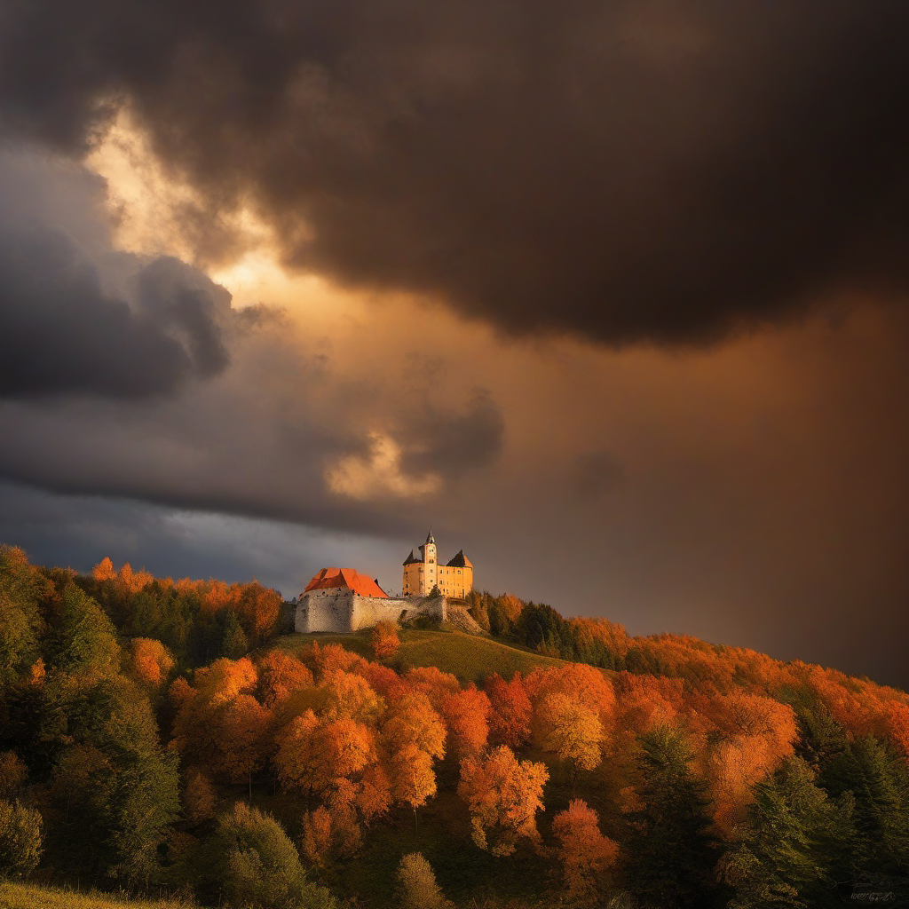 Církvice – autumn