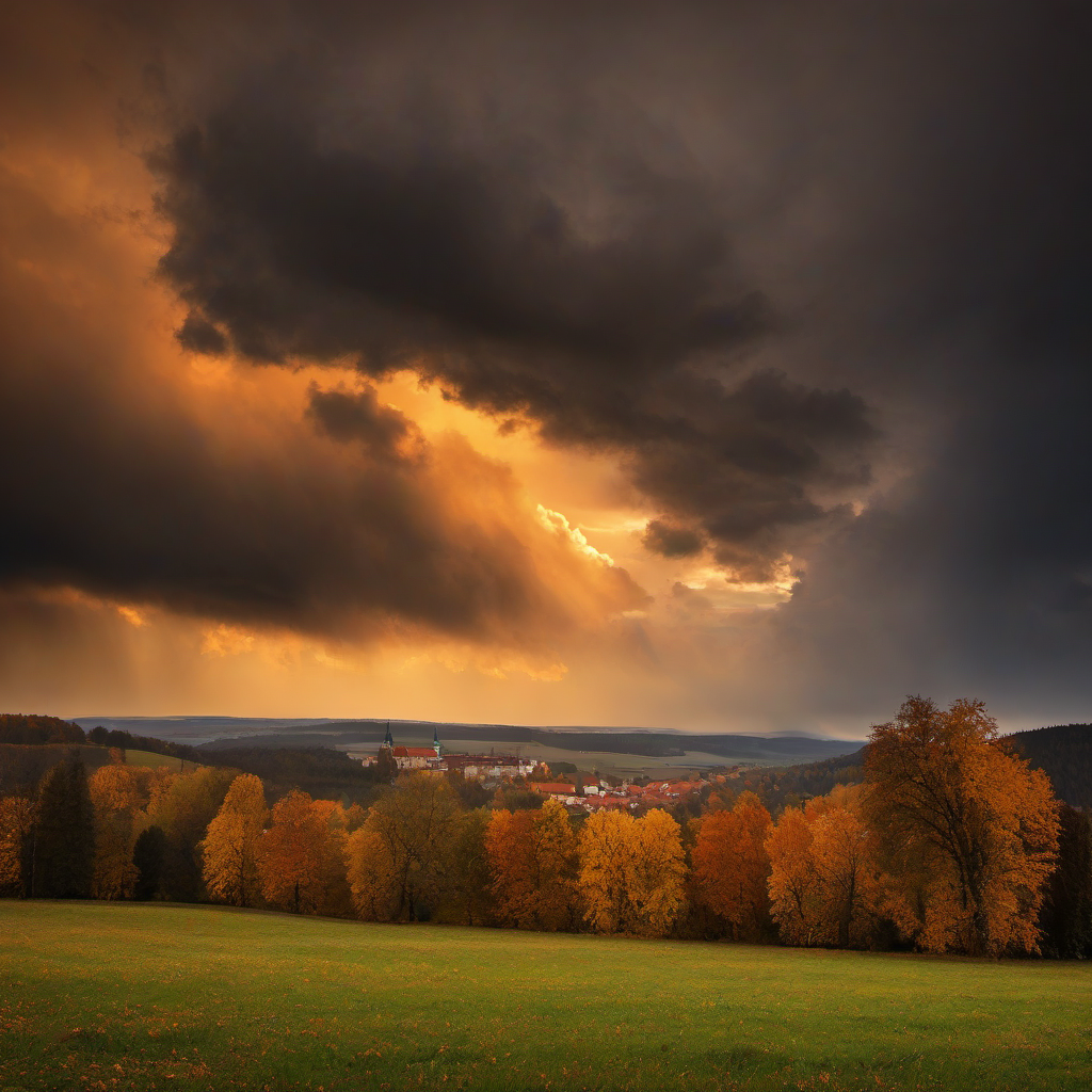 Diváky – autumn