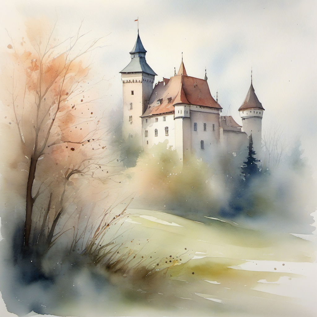 Dobrovského 4 – akvarel