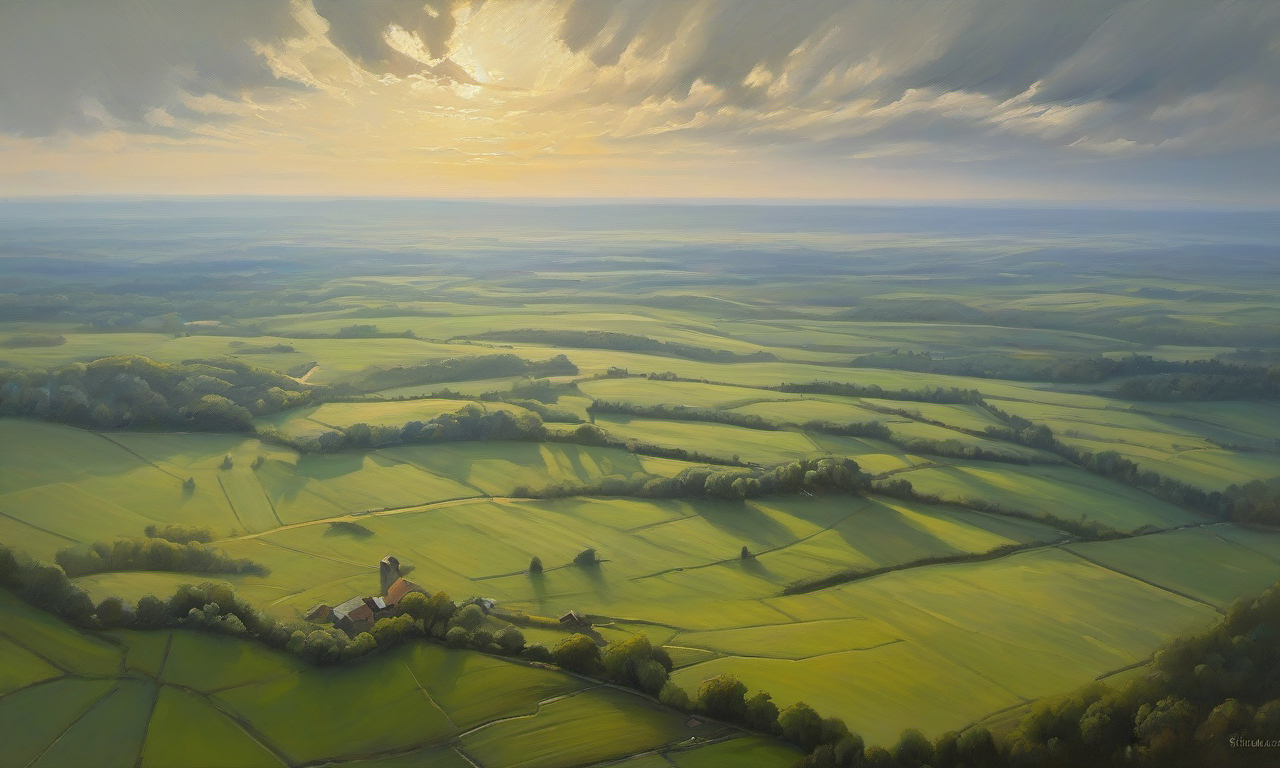 Františkánský klášter v Kadani – aerial