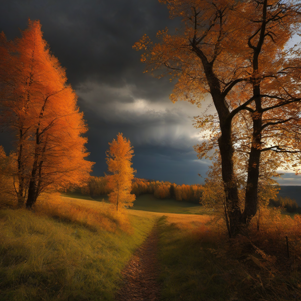 Klášter - prelatura – autumn