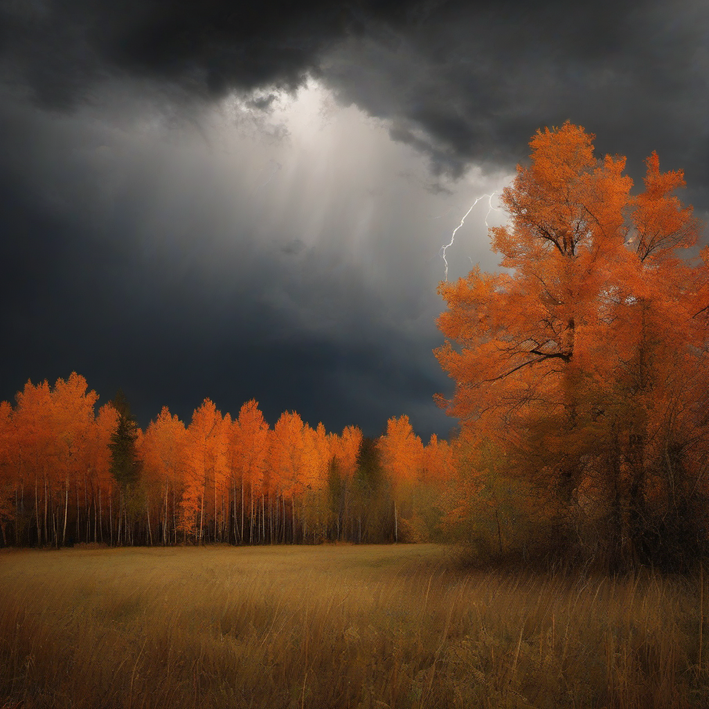 Kostel Narození Panny Marie (Tichá) – autumn
