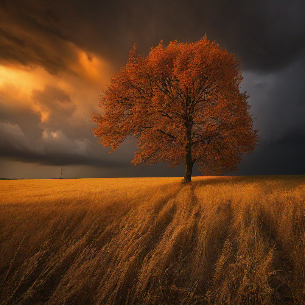 Kostel svatého Bartoloměje (Frymburk) – autumn