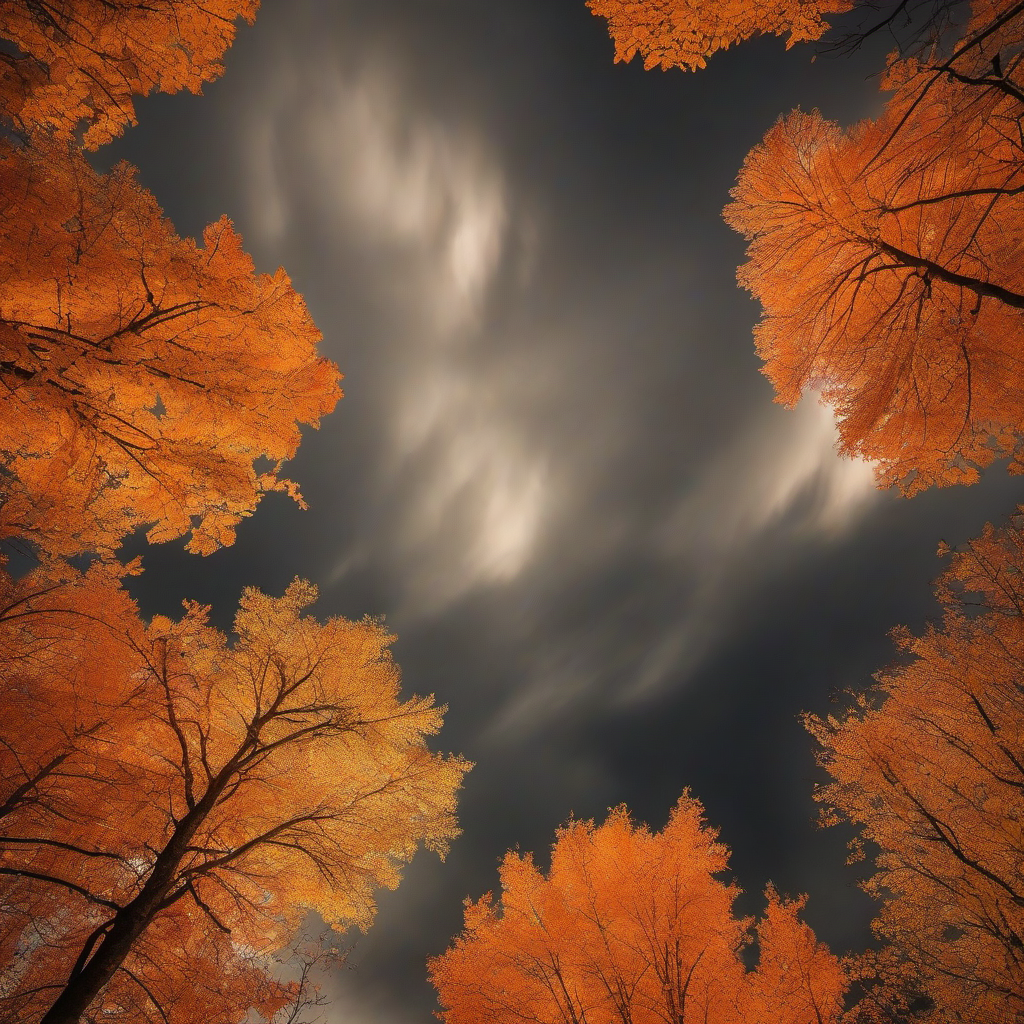 kostel svatého Jiří (Horní Slavkov) – autumn