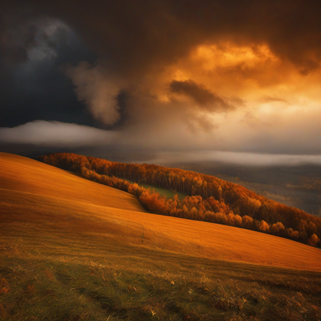 kostel svatého Petra a Pavla (Lovčice) – autumn