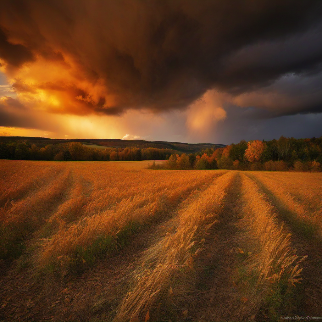 Kostel svatého Petra a Pavla (Svéraz) – autumn