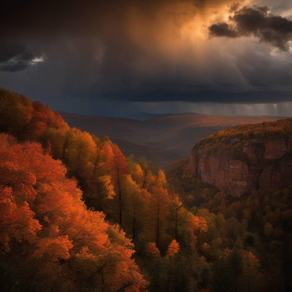 kostel svatého Petra a Pavla (Tasov) – autumn