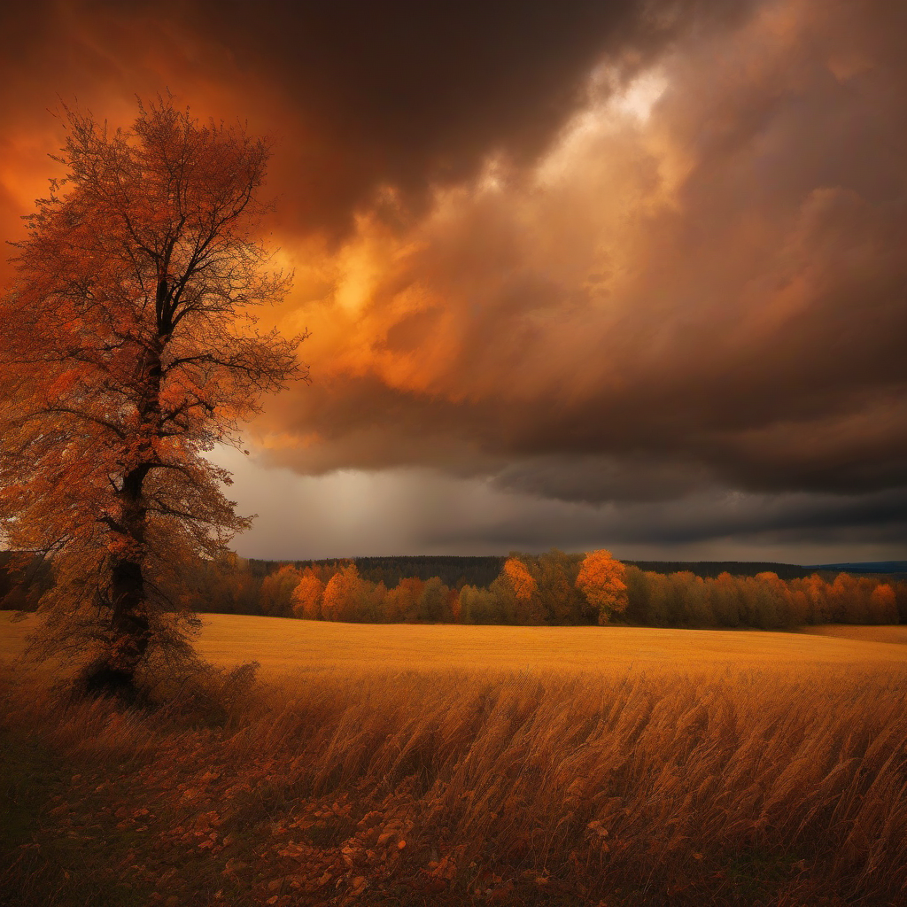 kostel svatého Vavřince (Klobouky u Brna) – autumn