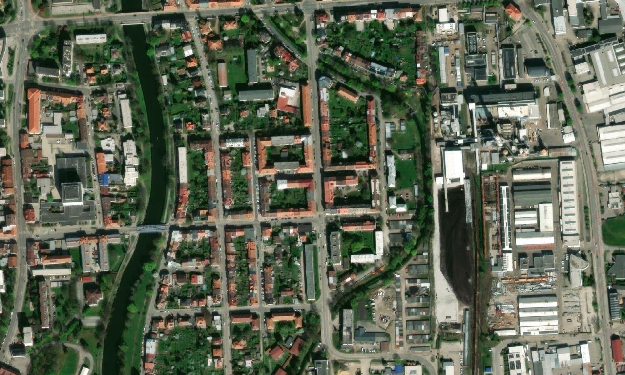 Roháče z Dubé – letecký pohled
