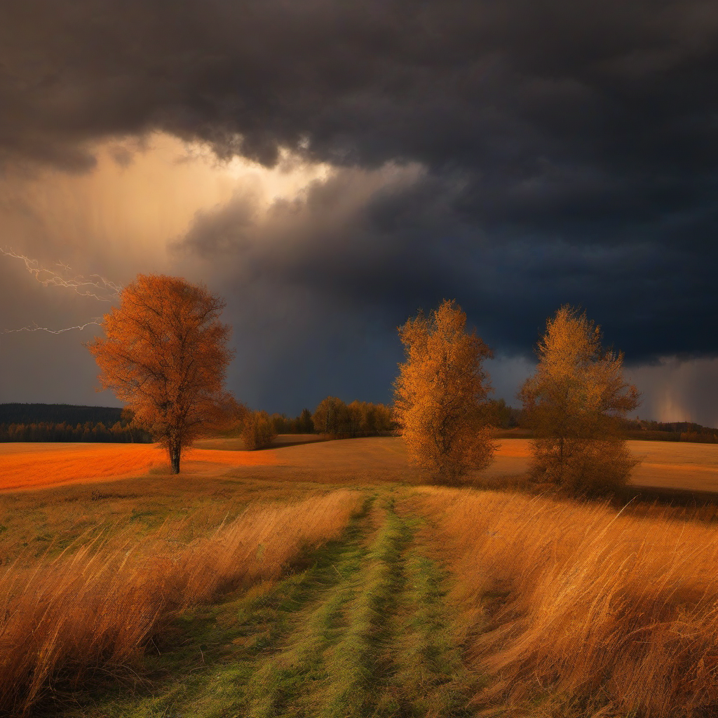 Tyršův sad – autumn
