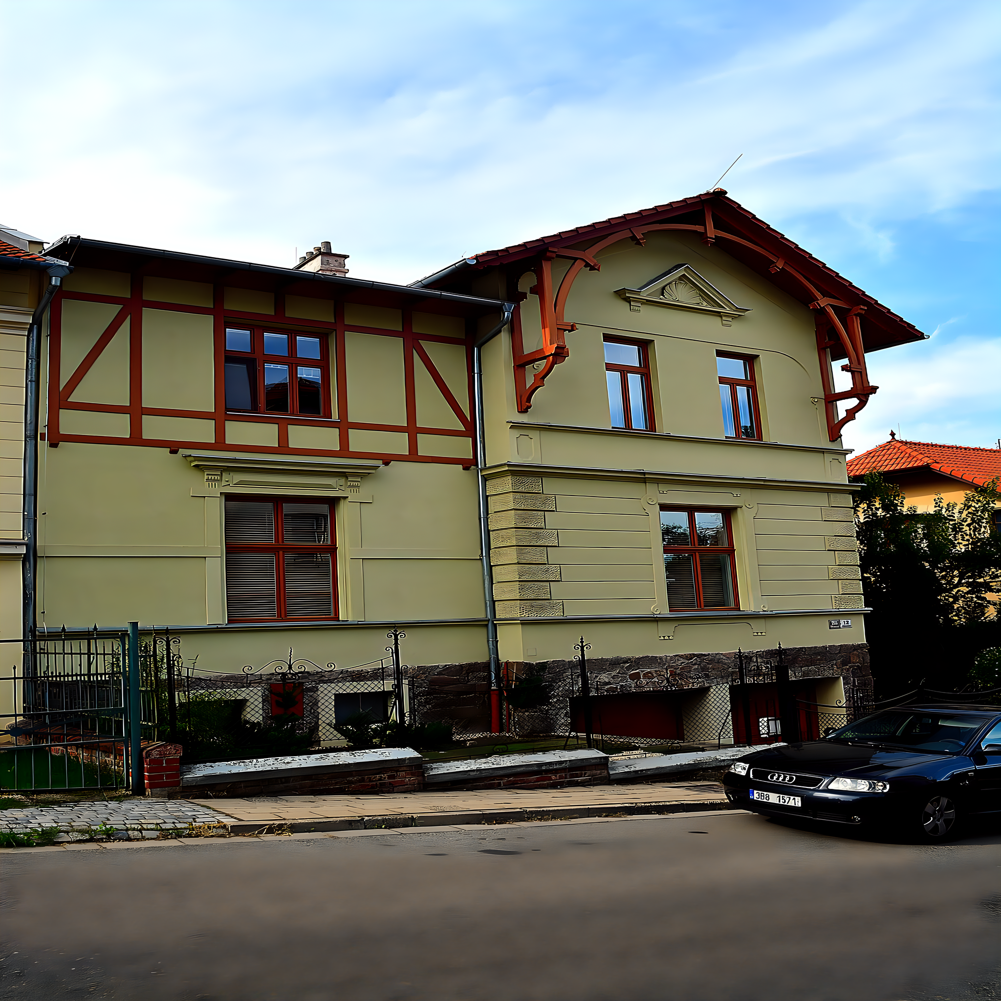 
<span>Dvojdům Jiříkovského 12 a 14</span>
