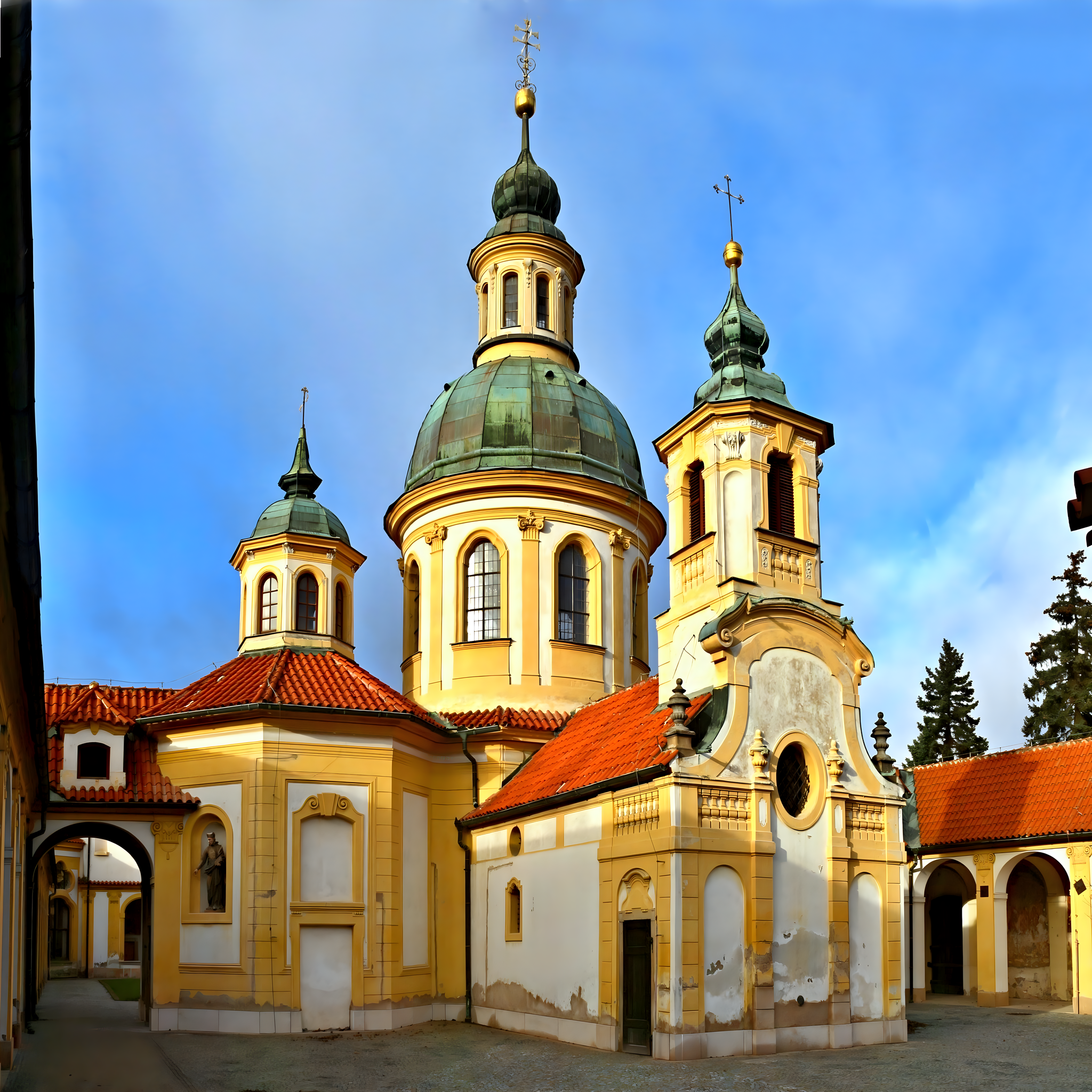 
<span>Kostel Panny Marie Vítězné na Bílé Hoře</span>
