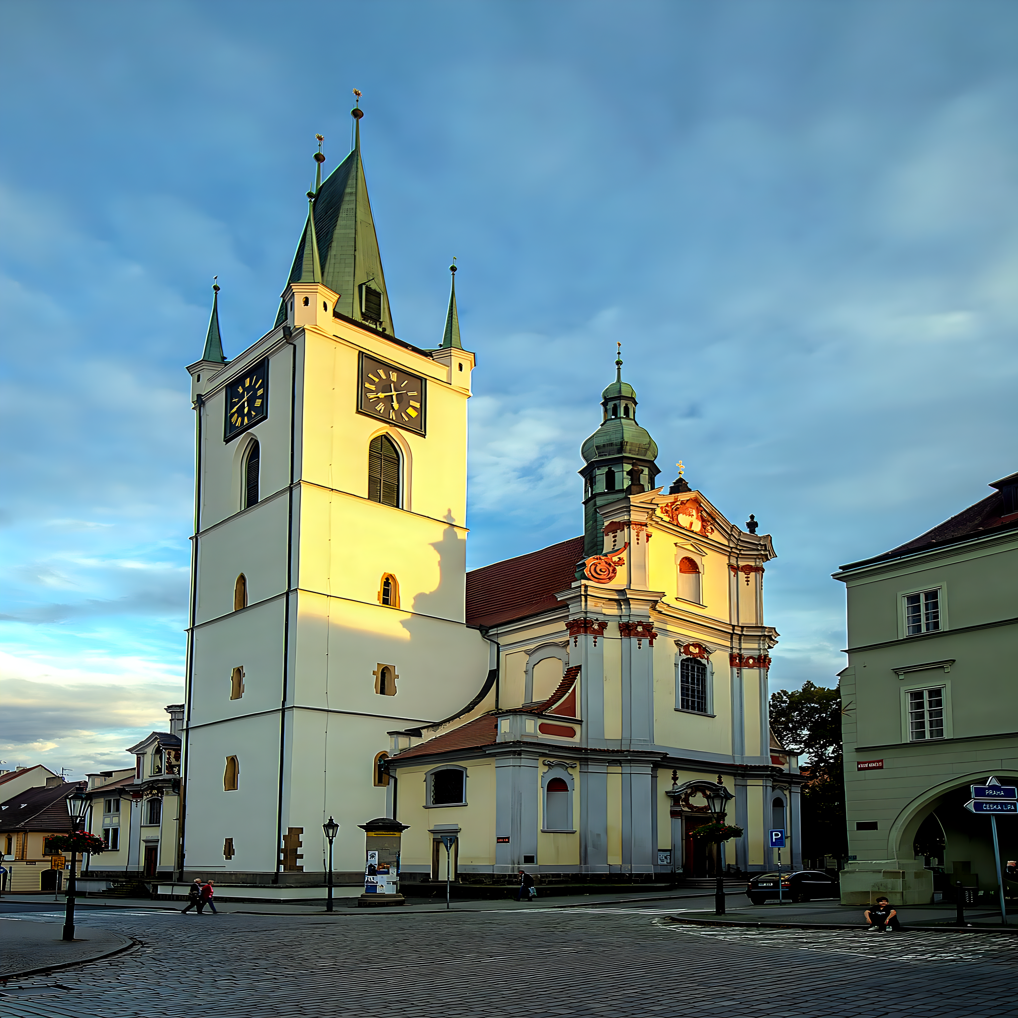 
<span>Kostel Všech svatých v Litoměřicích</span>
