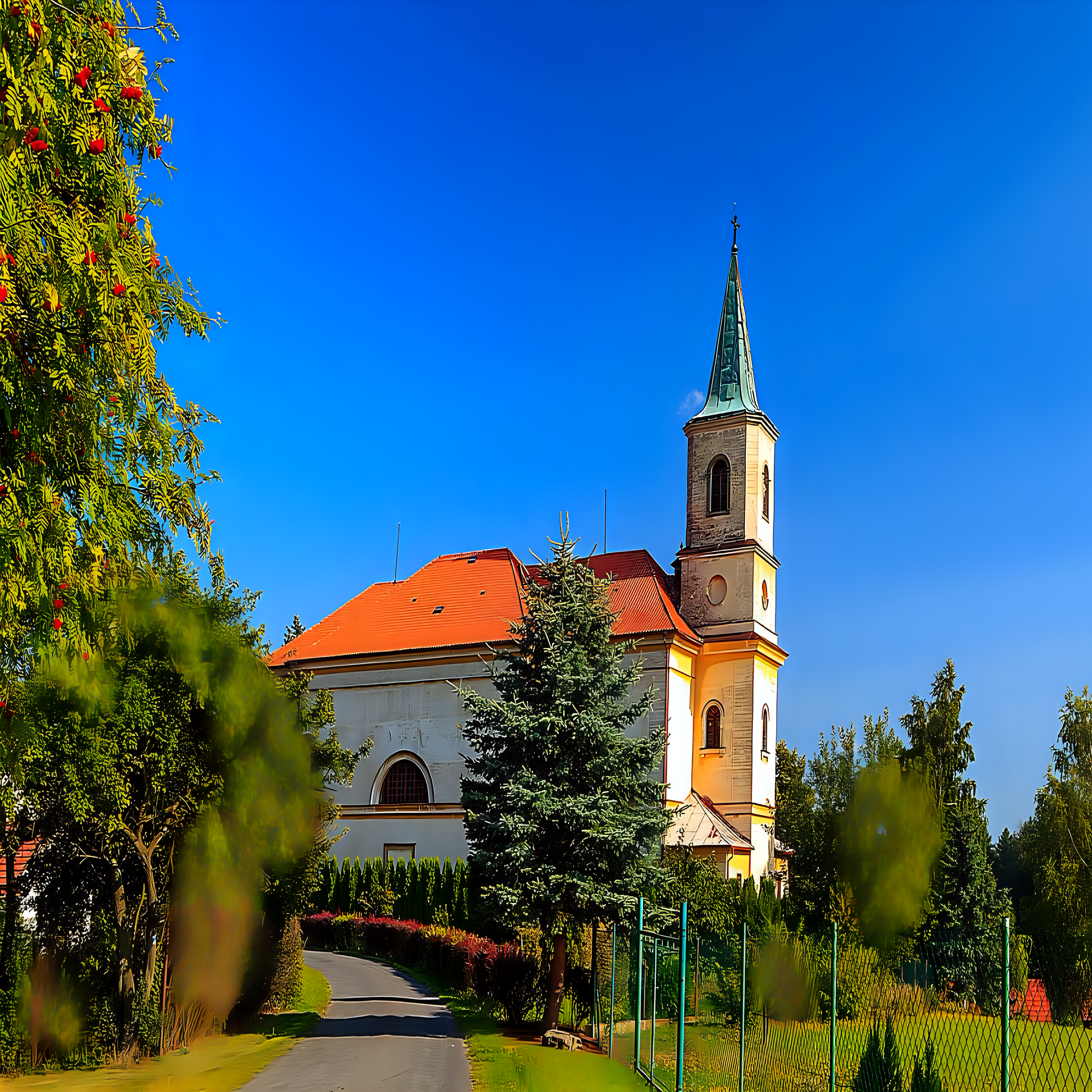 
<span>kostel svaté Máří Magdalény (Včelákov)</span>
