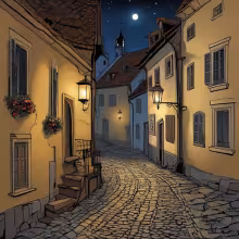 Běhounská 4 – noc