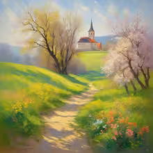 Benešov u Prahy – spring