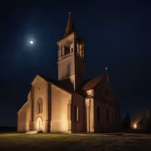 Dělnická kolonie, Kluchova – noc