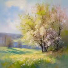 Františkánský klášter v Kadani – spring
