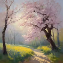 kaple Nejsvětější Trojice u Děrného – spring