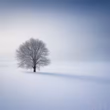 kaple Nejsvětější Trojice u Děrného – winter
