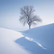 kaple svaté Anny ve Vítkově – winter