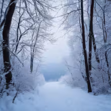 Kostel Nanebevzetí Panny Marie v Keblově – winter