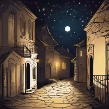 Kostel Proměnění Páně (Bílý Újezd) – noc