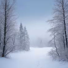 Kostel Proměnění Páně (Bílý Újezd) – winter