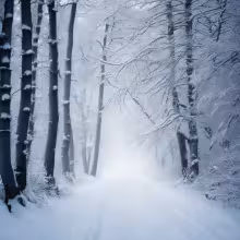 Kostel svatého Josefa (Hrubá Skála) – winter