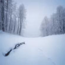 Kostel svatého Matouše (Hať) – winter