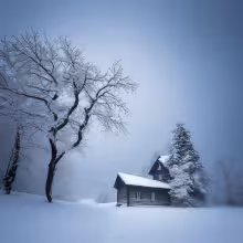 kostel svatého Petra a Pavla (Lovčice) – winter
