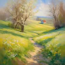 Kostel svatého Prokopa (Touchořiny) – spring