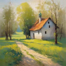 Kostel svatého Václava v Lokti – spring