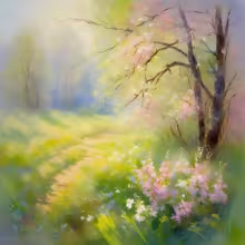 Zámek Těchobuz – spring