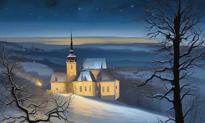 Částkov – noc