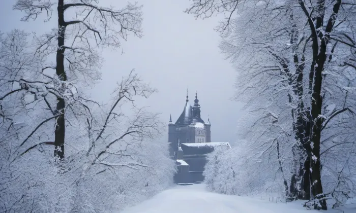 Částkov – winter