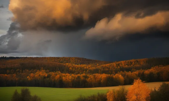 Červená kaplička – autumn