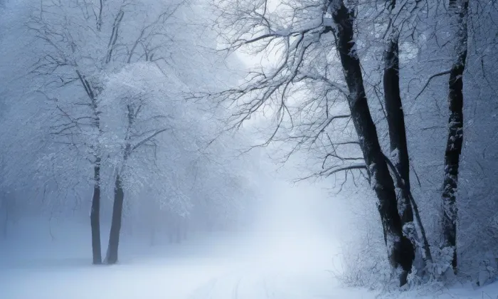 Červená kaplička – winter