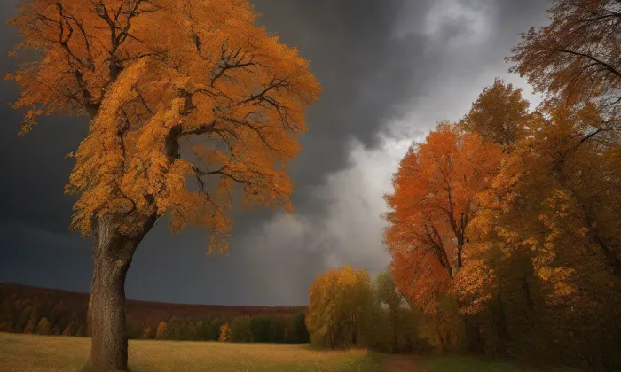 Český Rudolec – autumn