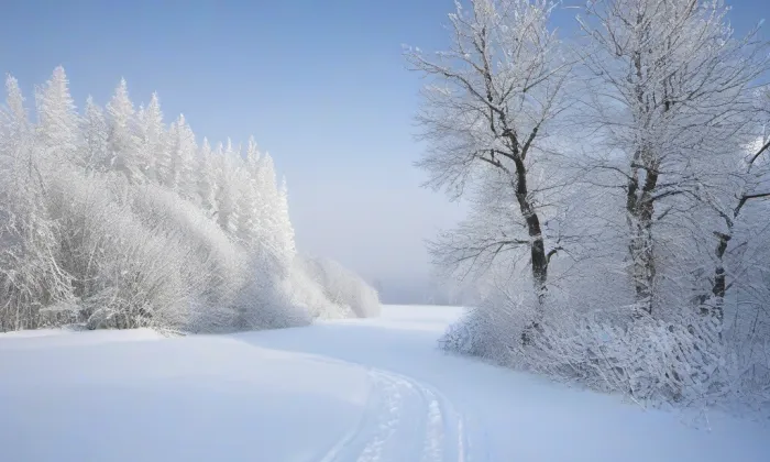 Benešova vila – winter