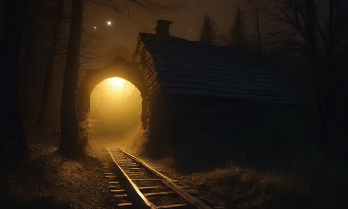 Blanenský tunel č. 8/1 – noc