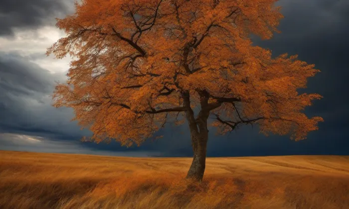 Boží muka – autumn