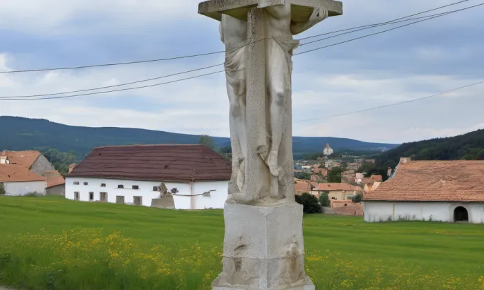 Boží muka se sousoším Piety – historical
