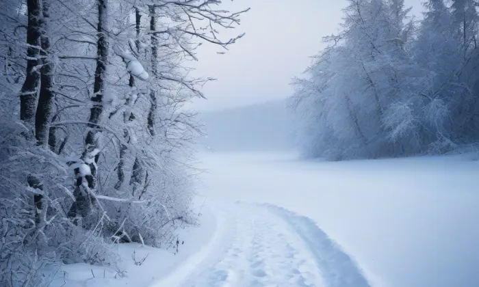 Bořetice – winter