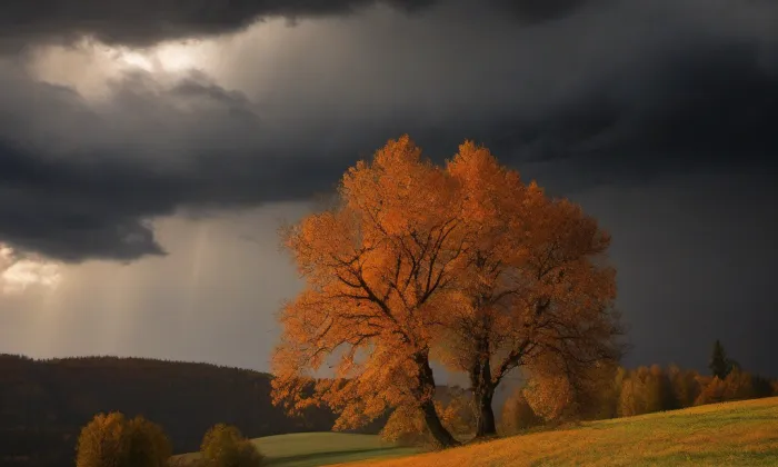 Boreč – autumn