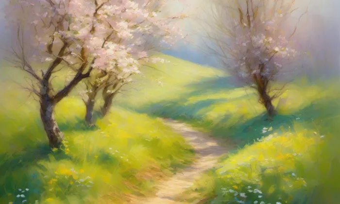 Chudoba – spring
