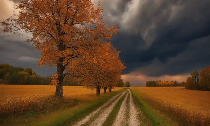 Collaltovská hrobka – autumn